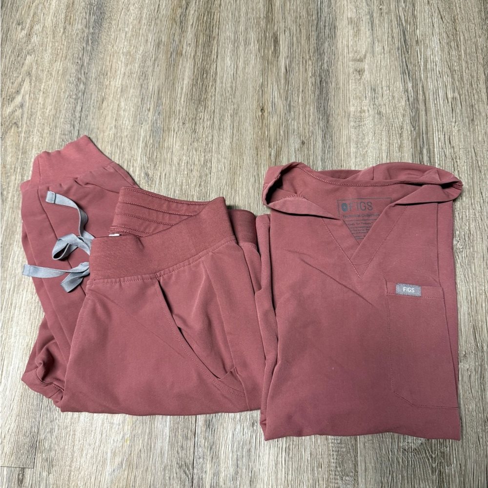 Figs Mauve Scrub Set